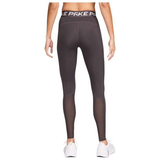 Nike Γυναικείο κολάν Pro Mid-Rise Mesh-Panelled Tights Nike Γυναικείο κολάν Pro Mid-Rise Mesh-Panelled Tights